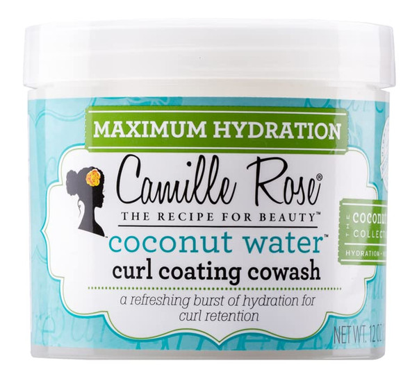 Camille Rose Coconut Water Curl Coating CoWash  12 oz 1 Pack