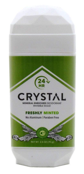 Crystal Deodorant Solid Stick 2.5 Ounce Freshly Minted 6 Pack6
