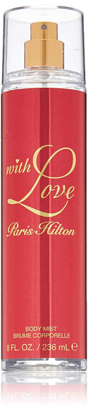 Paris Hilton With Love for Women Body Spray, clear, 8 Fl Oz