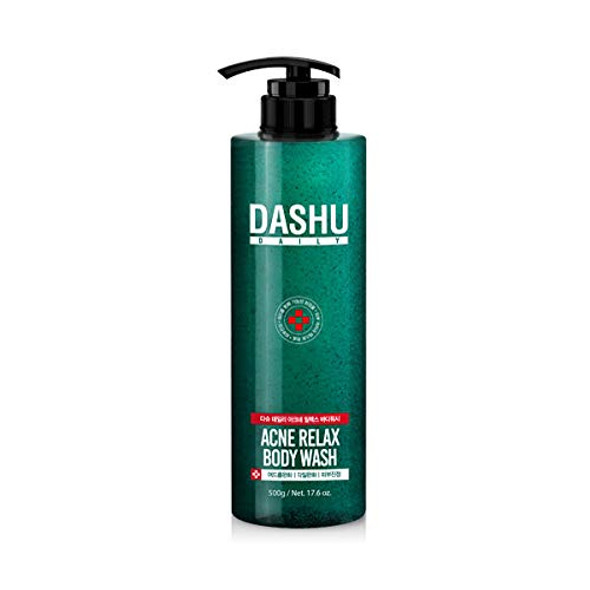 DASHU Daily Acne Relax Body Wash 16.9fl oz  Acne treatment Cooling effect