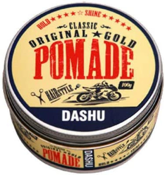 MG DASHU Classic Original Gold Pomade 100gDashus Upgraded Classic Pomade with Water Base. It has Very Soft Texture  Setting Power  Clear Sheen.