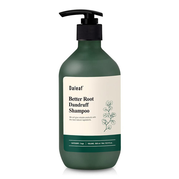 Daleaf Sage Better Root Dandruff Shampoo 16.9fl oz  Dandruff treatment Control Flakes Relieve Scalp Irritation