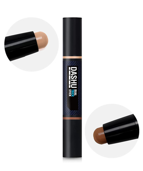 DASHU Dual Trick Stick .11oz  Concealer stick Face shadow makeup Natural coverage