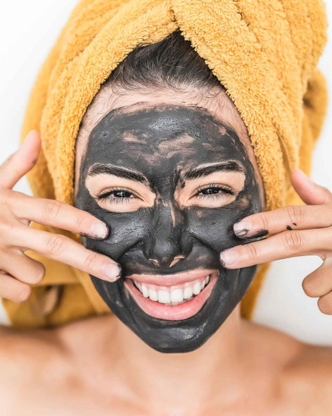 Deep Steep Skin Care Line Face Masks Charcoal Clay Mask 1.9 oz