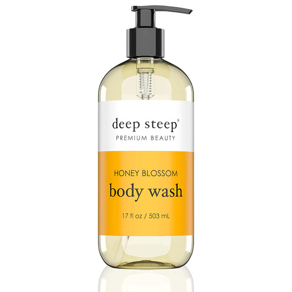 Deep Steep Body Wash 17 oz Honey Blossom