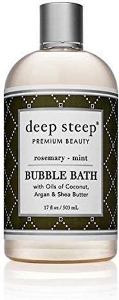 Deep Steep Bubble Bath Rosemary Mint 17 Ounce