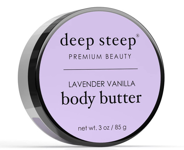 Deep Steep Body Butter Lavender Vanilla 3oz.