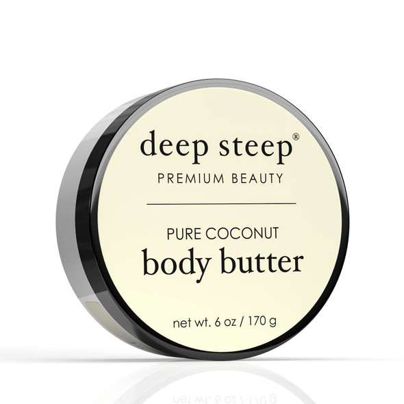 Deep Steep Body Butter Pure Coconut 6oz