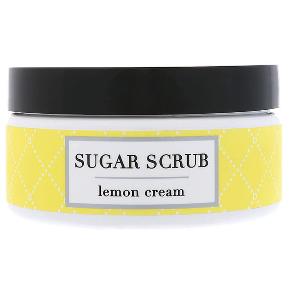 Deep Steep Sugar Scrub 8 Ounce Lemon Cream