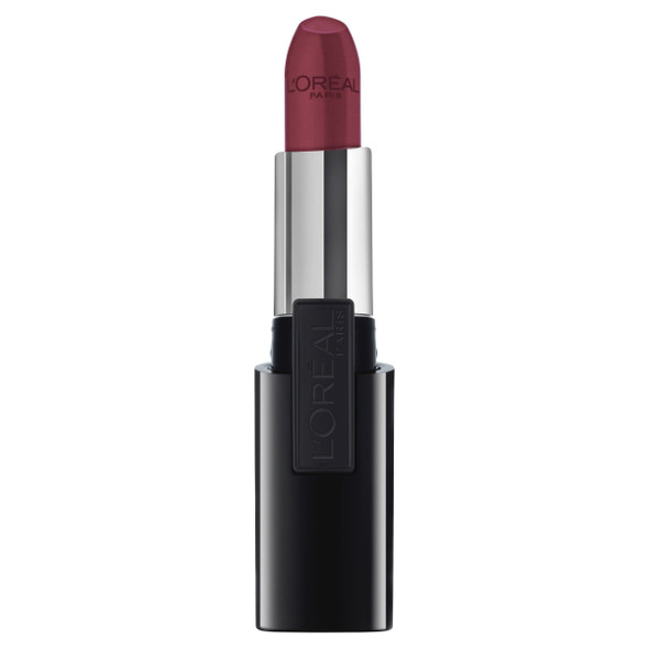 L'Oreal Paris Infallible Le Rouge Lipstick, Persistent Plum, 0.09 oz.