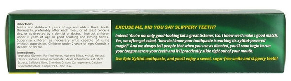Epic Dental Tpaste Xyl Flor Free Spmt 4.9 Oz8