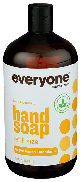 Everyone Meyer Lemon  Mandarin Refill Size Hand Soap 32 FZ