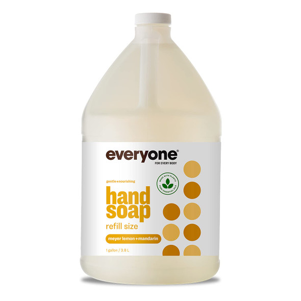 Everyone Hand Soap Meyer Lemon Mandarin Clear 128.5 Fl Oz Pack of 1