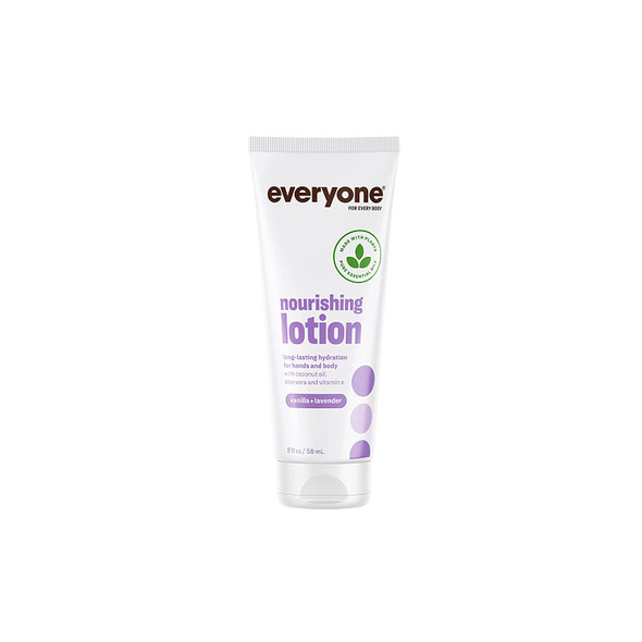Everyone Nourishing Lotion Travel Size Vanilla and Lavender 2 Ounce