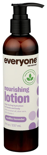 Everyone Nourishing Vanilla  Lavender Lotion 8 FZ