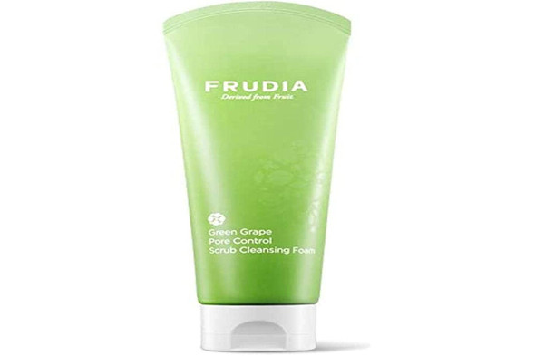 Frudia Green Grape Pore Control Scrub Cleansing Foam 145ml / 5.11 oz.