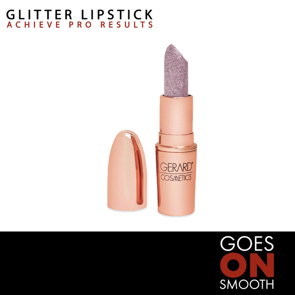 Gerard Cosmetics Glitter Lipstick  Highly Pigmented Formula Gives Metallic Finish  Glides Smoothly  Comfortable and LongLasting  Wear Alone or Layered Over Another Hue  DM Me  0.14 oz