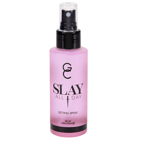 Gerard Cosmetics Slay All Day Setting Spray  Controls Oil To Increase Makeup Longevity  Maintains Optimal Hydration  Prevents Makeup from Settling in Pores  Rose  3.38 oz