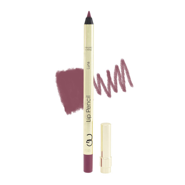 Gerard Cosmetics Lip Pencil  Adds Depth to Neutral Colors  Enhances Lip Shape and Prevents Lipstick Feathering and Smudging  Applies Smooth and Stays Put All Day  Luna  0.04 oz