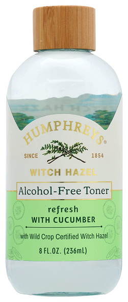 Humphreys AlcoholFree Toner Witch Hazel with Cucumber 8 Fl Oz Pack of 1