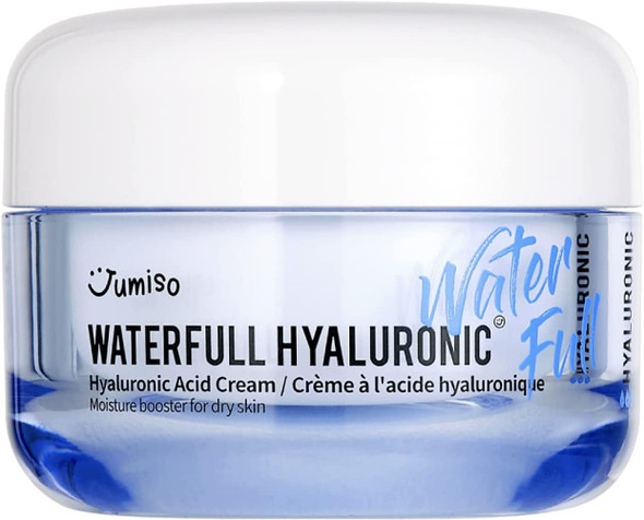 Jumiso Waterfull Hyaluronic Cream 1.69 fl.oz. / 50ml  Face Moisturizer Hyaluronic Acid Cream for All Skin Types Daily Deep Hydration