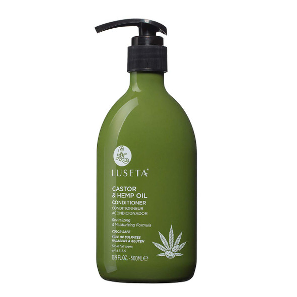 Luseta Castor  Hemp Oil Conditioner for Hair Growth Hair Loss/Repair Thickens  Enriches Thinning 16.9oz