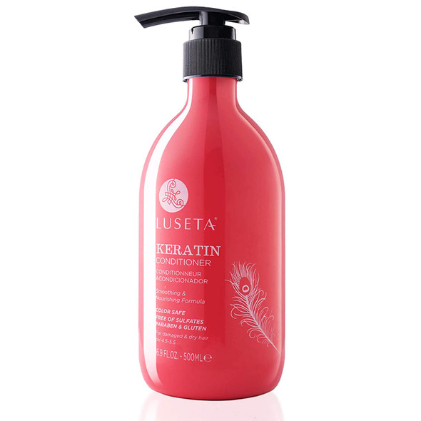 Luseta Keratin Conditioner Hydrating and Nourishing Hydrating for Dry Damaged Hair 16.9 Fl Oz