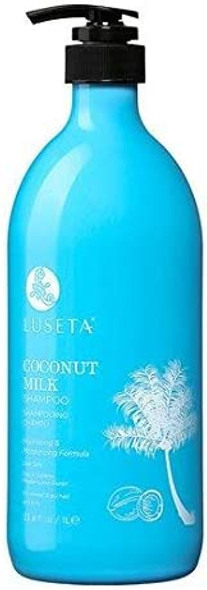 Luseta Coconut Milk Shampoo Color Safe Nourishing  Moisturizing Formula 33.8 Fl. Oz.