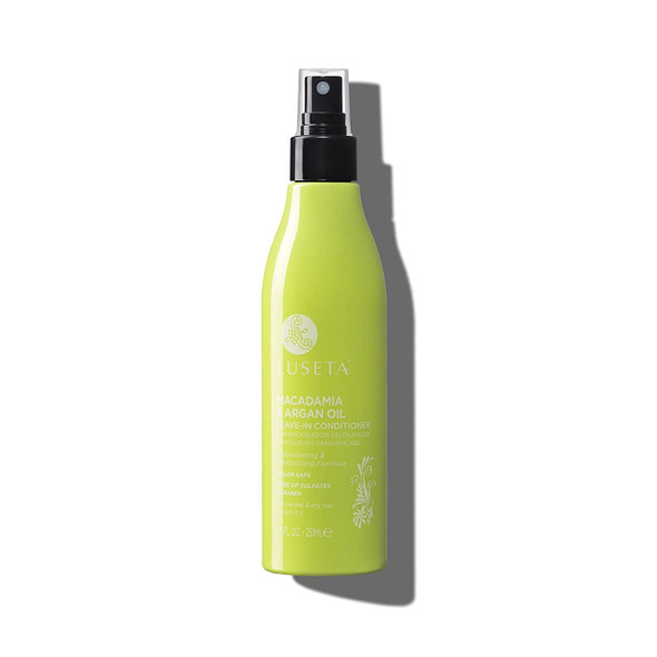Luseta Macadamia Oil Leave in Conditioner Enriched with Argan Oil Rejuvenating  Moisturizing Hairfor Dry and Damaged hair 8.5Fl Oz