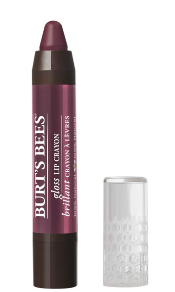 Burt's Bees 100% Natural Moisturizing Gloss Lip Crayon, Bordeaux Vines - 1 Crayon