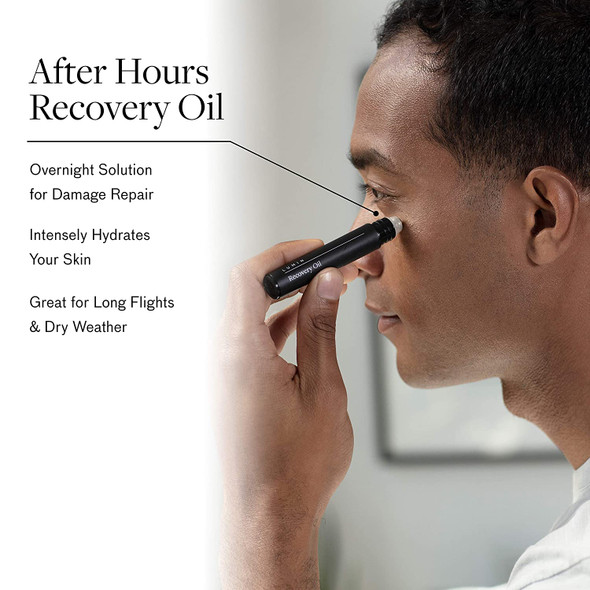 Lumin Mens After Hours Recovery Oil Hydrate and Repair Dry Damaged Skin Use for Flights and Long Days Anti Aging Korean Made Grooming for the Modern Man Achieve Your Best Look