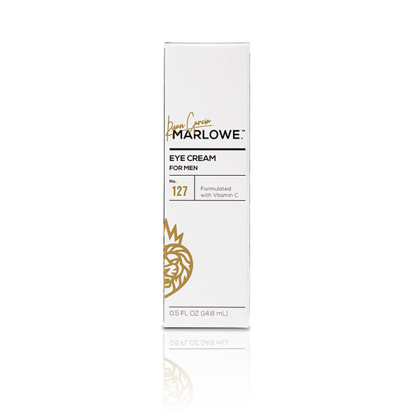 MARLOWE. No. 127 Eye Cream .5 oz  Daily Under Eye Treatment for Men  Brightens and Reduces Puffiness