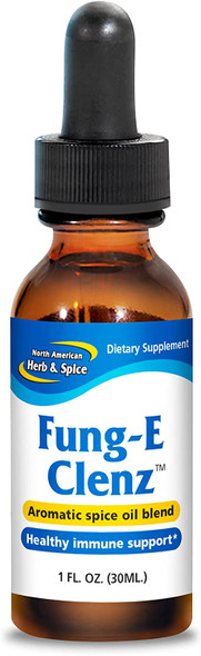 North American Herb  Spice FungEClenz  1 fl. oz.  Immune Support Healthy Hair Skin  Nails  Contains Oregano Food  Spice Oils  NonGMO Vegan  173 Total Servings