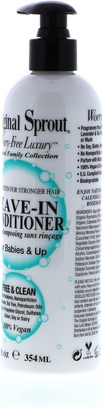 Original Sprout Leave in Conditioner 354ml for Babies  Up 100 Vegan by The Original Little Sprout