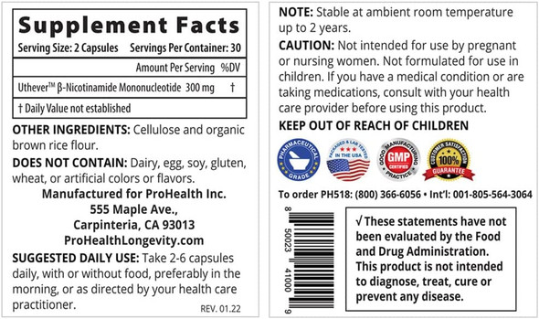 NMN Pro 300 3 Pack Only NMN Clinically Proven to Raise NAD Level by 38  Reverse 12 Years of NAD loss in 60 Days. A BBB Rated Since 1988 Lab Tested 99.5 Pure Shelf Stable 300mg 90 Servings