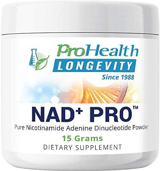 ProHealth NAD Pro 15 Grams Pure Nicotinamide Adenine Dinucleotide Bioavailable Powder