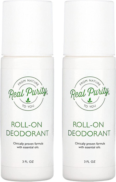 Real Purity 2 Pack RollOn Deodorant