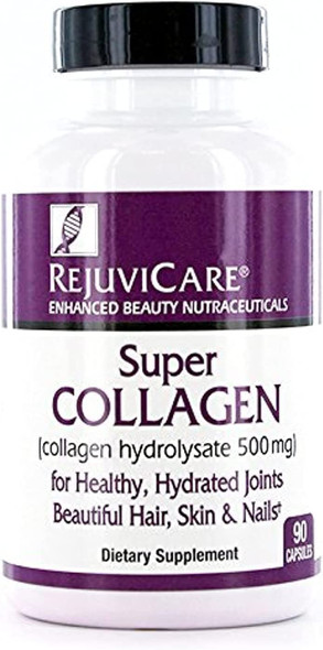 Rejuvicare Super Collagen Capsules for Beauty Healthy Joints Hair Skin  Nails 90 Servings Multi N8745