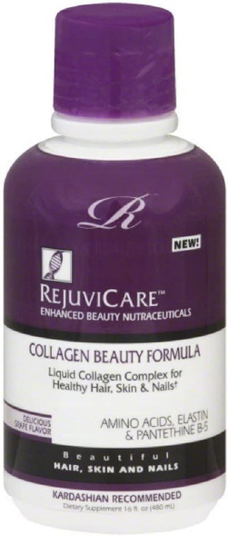 RejuviCare Collagen Beauty Formula Grape  16 oz. 2 Pack