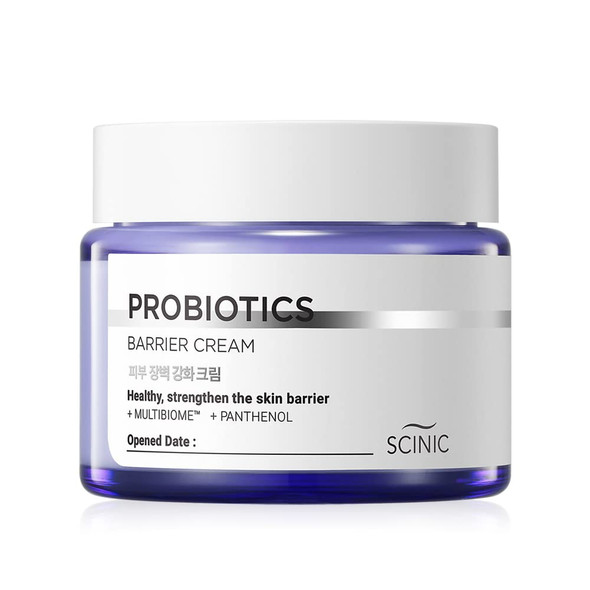 SCINIC Probiotics Barrier Cream 2.7 fl oz 80ml  Strengthens Skin Barrier And Keeps Skin Healthy  Keep Skin Moisturized For Long Hours And Provide Vitality To Skin  Korean Skincare