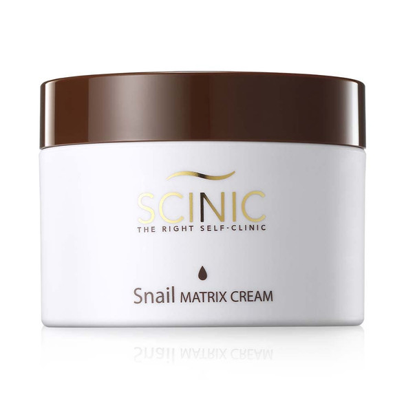 SCINIC Snail Matrix Cream 4.06 fl oz 120ml  SuperMoist Cream for Skin Elasticity that Absorbs Quickly without Stickiness  Moisturizing  Firming Snail Cream  Korean Skincare