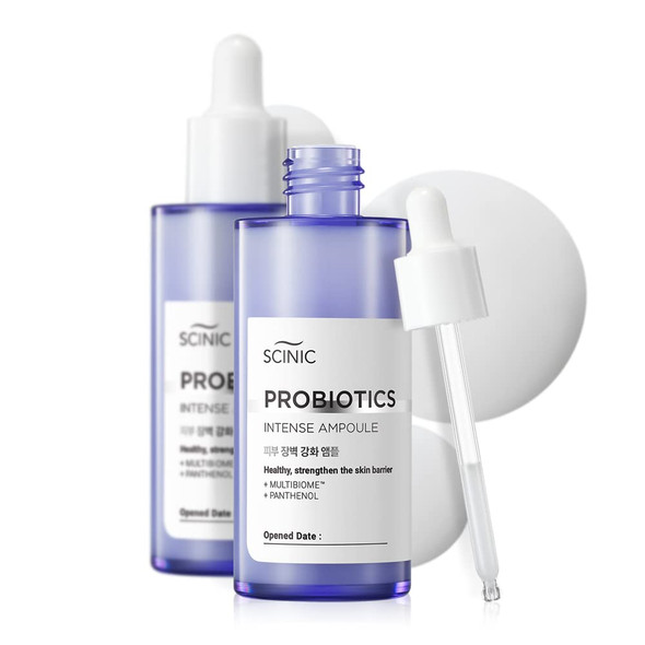 SCINIC Probiotics Intense Ampoule 1.76 fl.oz 50ml  Skin Barrierstrengthening Moisture Ampoule  Intensive Barrier Care For Strong Healthy Skin  Kbeauty