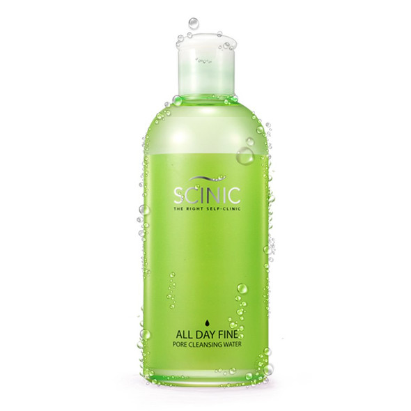 SCINIC All Day Fine Pore Cleansing Water Fluid All Skin Types Women 300ml