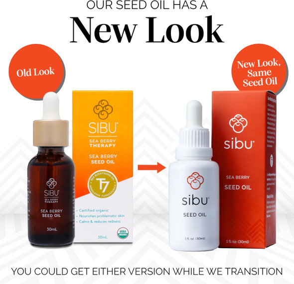 SIBU Premium Himalayan Sea Buckthorn Seed Oil USDA Organic 10 ml