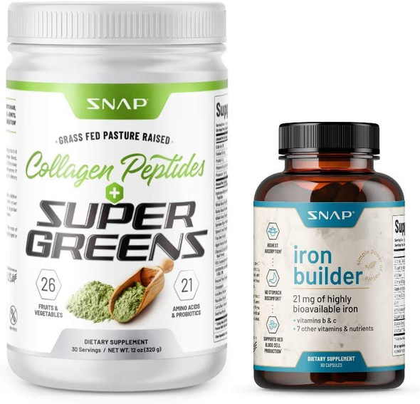 Super Greens  Blood Builder Bundle 2 Products