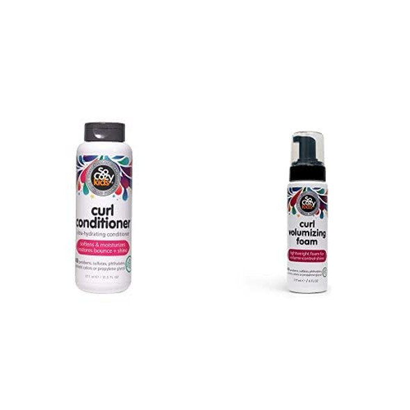 SoCozy Curl Conditioner  Curl Styling Foam Bundle for Kids