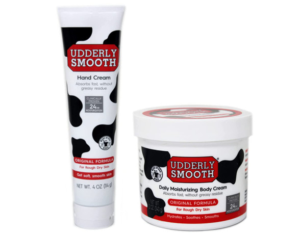 Udderly Smooth Duo Pack Hand  Body Cream 16 Ounce