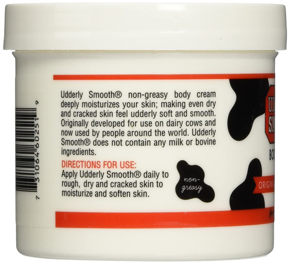 Udderly Smooth Body Cream Skin Moisturizer 6 Count