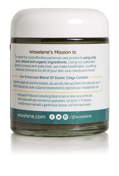 Waxelene Detoxifying Mud Mask With Activated Carbon