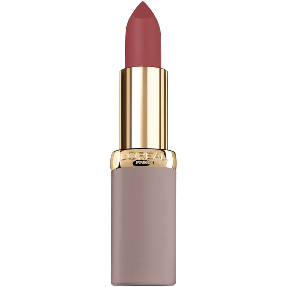 L'Oreal Paris Cosmetics Colour Riche Ultra Matte Highly Pigmented Nude Lipstick, Rebel Rouge, 0.13 Ounce